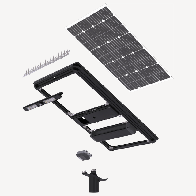 Lampione stradale a LED solare versione Ultron serie AE5